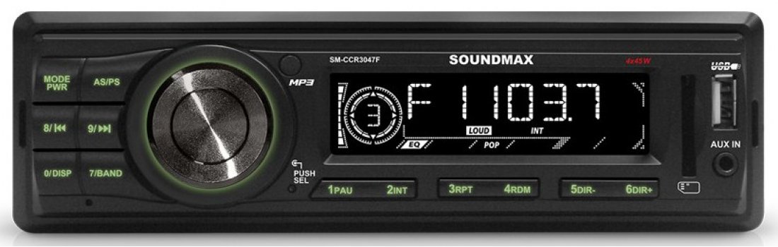 Автомагнитола Soundmax SM-CCR 3076F