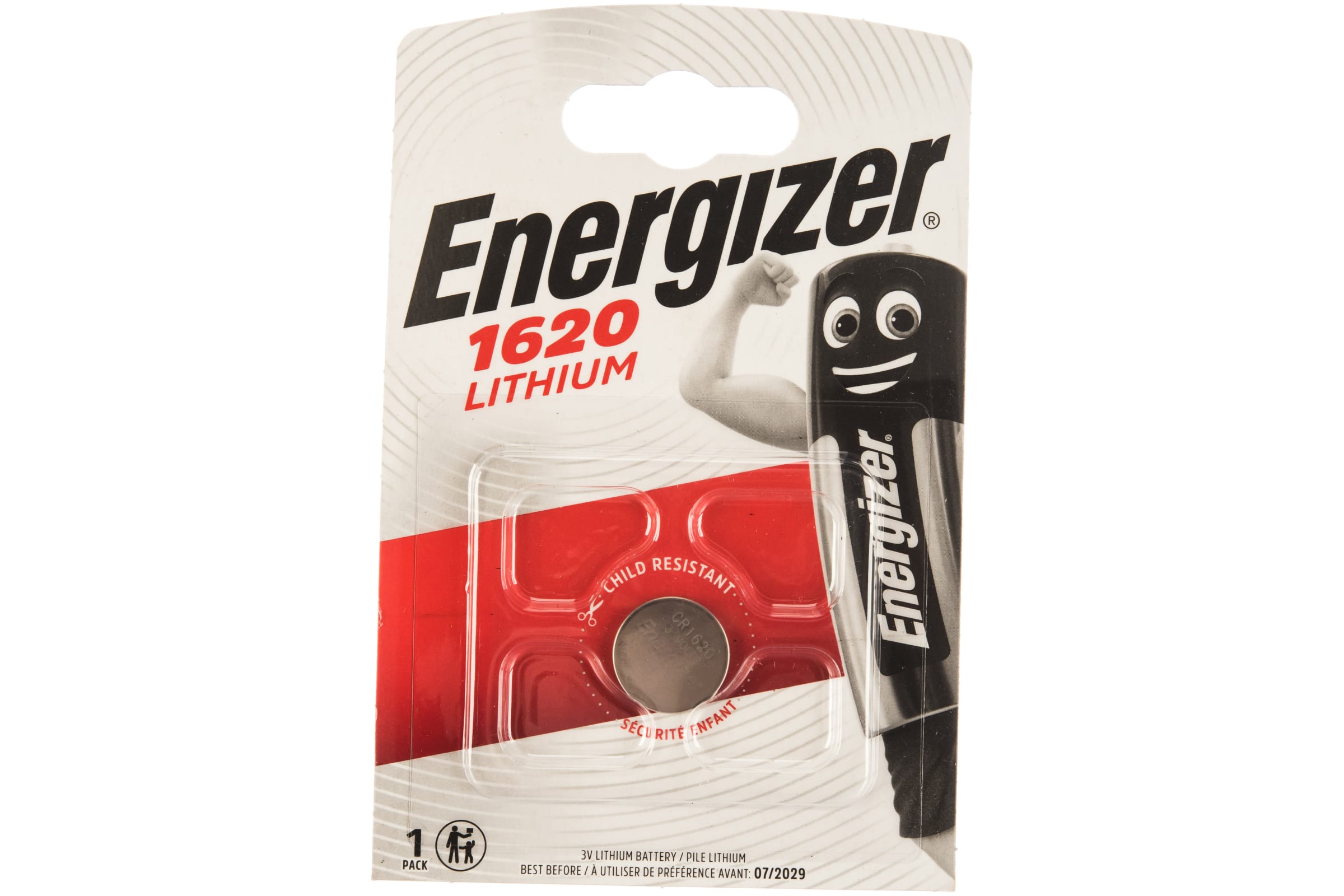 Батарейка Energizer Lithium CR1620 1 шт