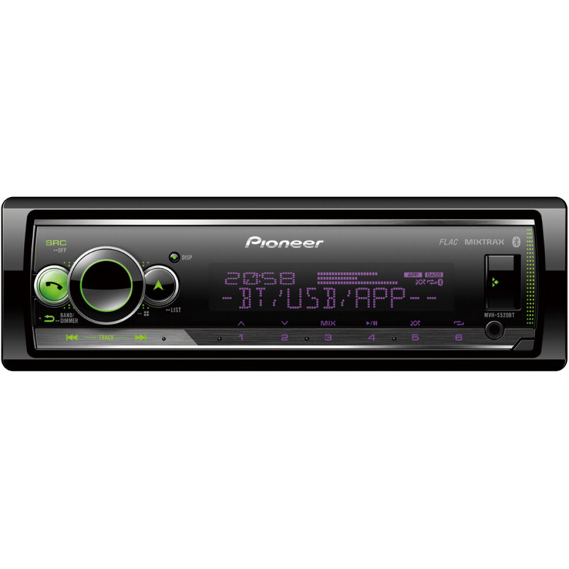 Автомагнитола PIONEER MVH S520BT