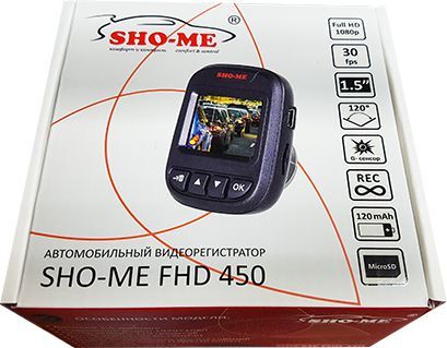 Видеорегистратор  Sho-me FHD 450