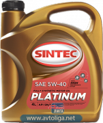  Моторное масло SINTEC PLATINUM SAE 5W-40