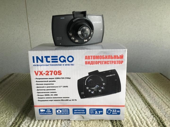 Видеорегистратор  INTEGO VX-270S